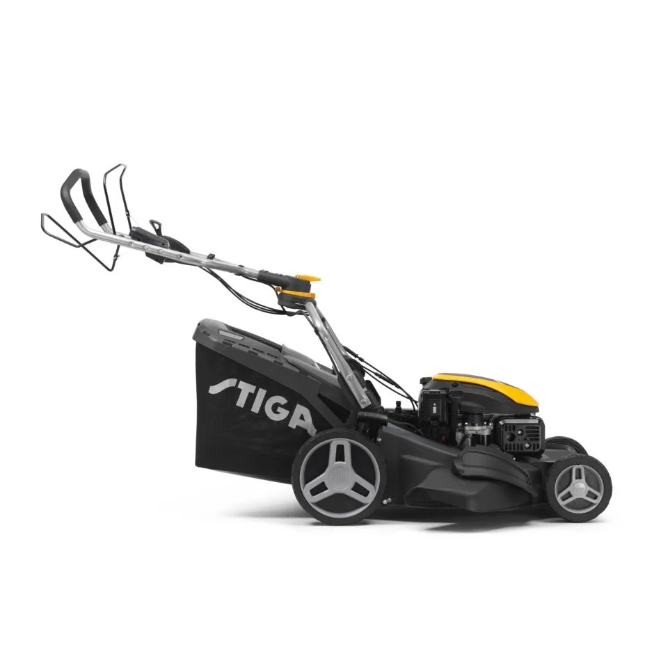 Stiga Combi 955 VE 4-in-1 Variable-Speed Petrol Lawnmower with Electric Start