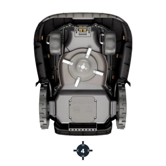 Stiga A8 Wire-Free Robotic Lawnmower — Up to 800m², GPS-RTK Navigation