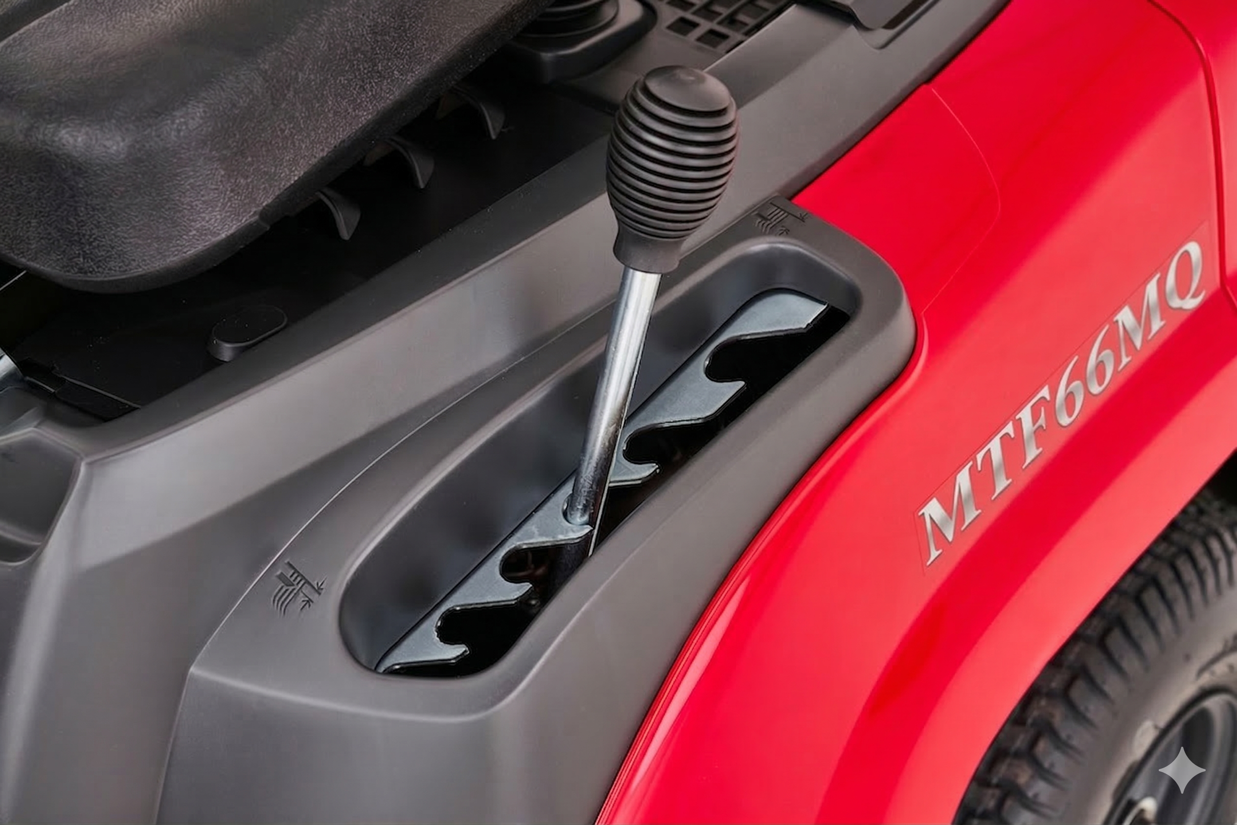 Mountfield MTF66M Compact Rear-Collect & Side-Discharge Ride-On Mower with Gear Drive