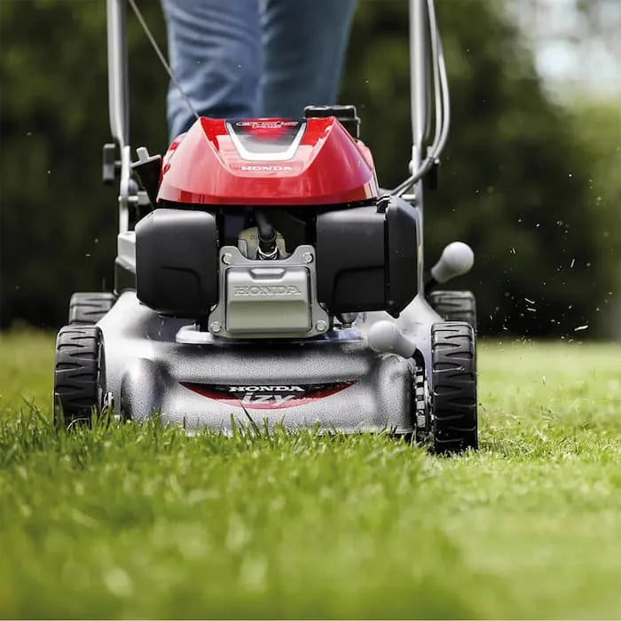 Honda Izy HRG 466 SKEP Self-propelled Petrol Lawnmower with Mulching