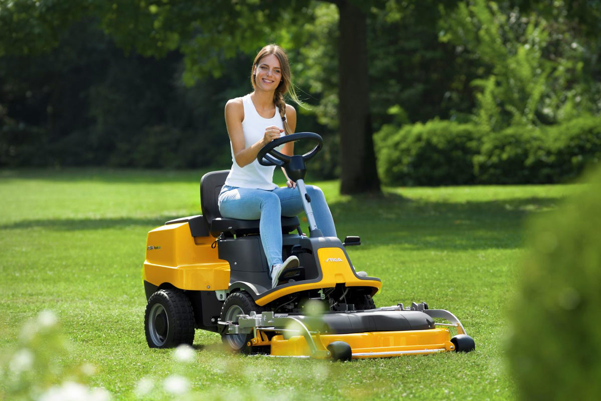 Stiga Park 300 M Front-Cut Ride-On Lawnmower (Excluding Deck)