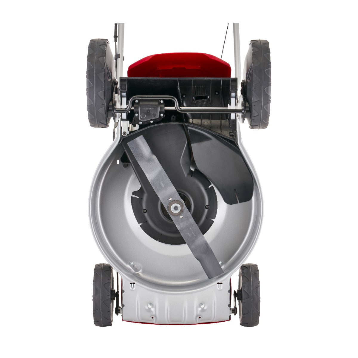 Large drive wheels and central adjustment