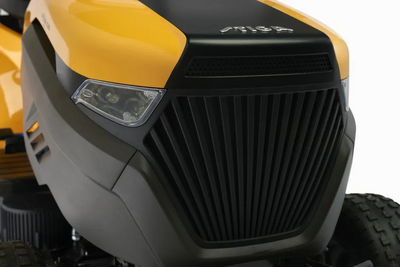 Stiga Estate 384e Battery-Powered Rear-Collect Lawn Tractor with Stepless Electronic Drive