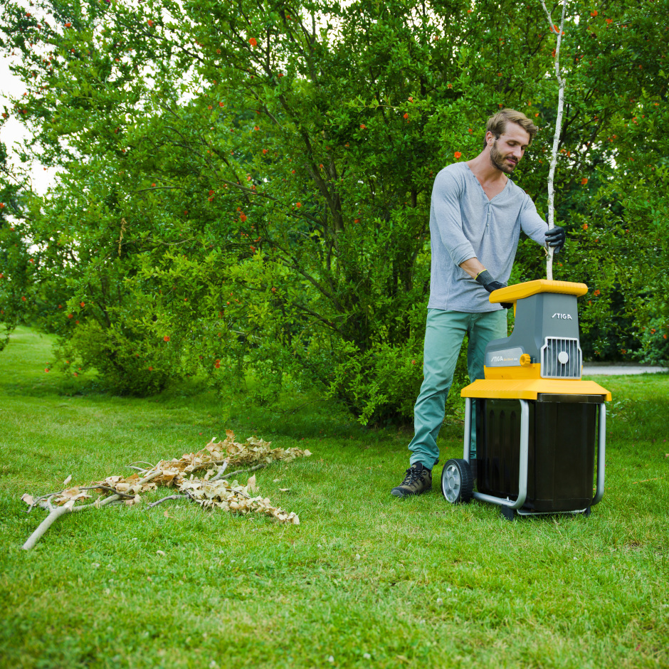Stiga Bio Silent SH2500 Low-Noise Electric Garden-Shredder