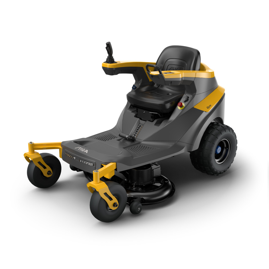 Stiga Gyro 500e ‘Drive-by-Wire’ Electric Battery-Powered Axial Ride-On Lawnmower