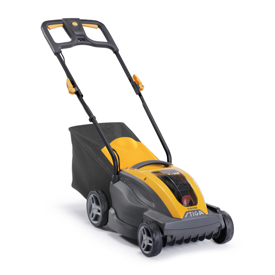 Stiga Combi 336e KIT 48v 3-in-1 Hand-Propelled Cordless Lawnmower (Inc. Battery & Charger)