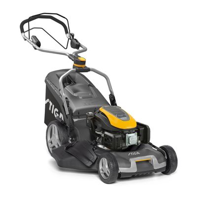 Stiga Combi 955 VE 4-in-1 Variable-Speed Petrol Lawnmower with Electric Start