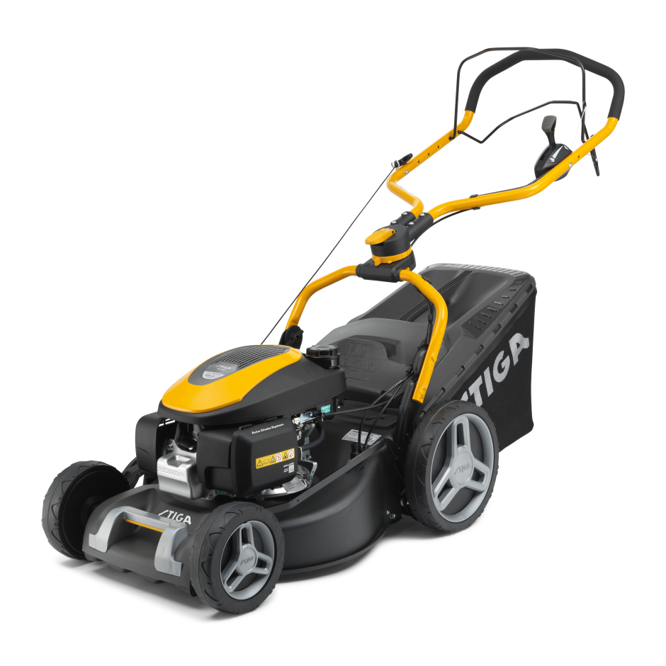 Stiga Combi 748 V 4-in-1 Variable-Speed Petrol Lawnmower (with Honda Engine)
