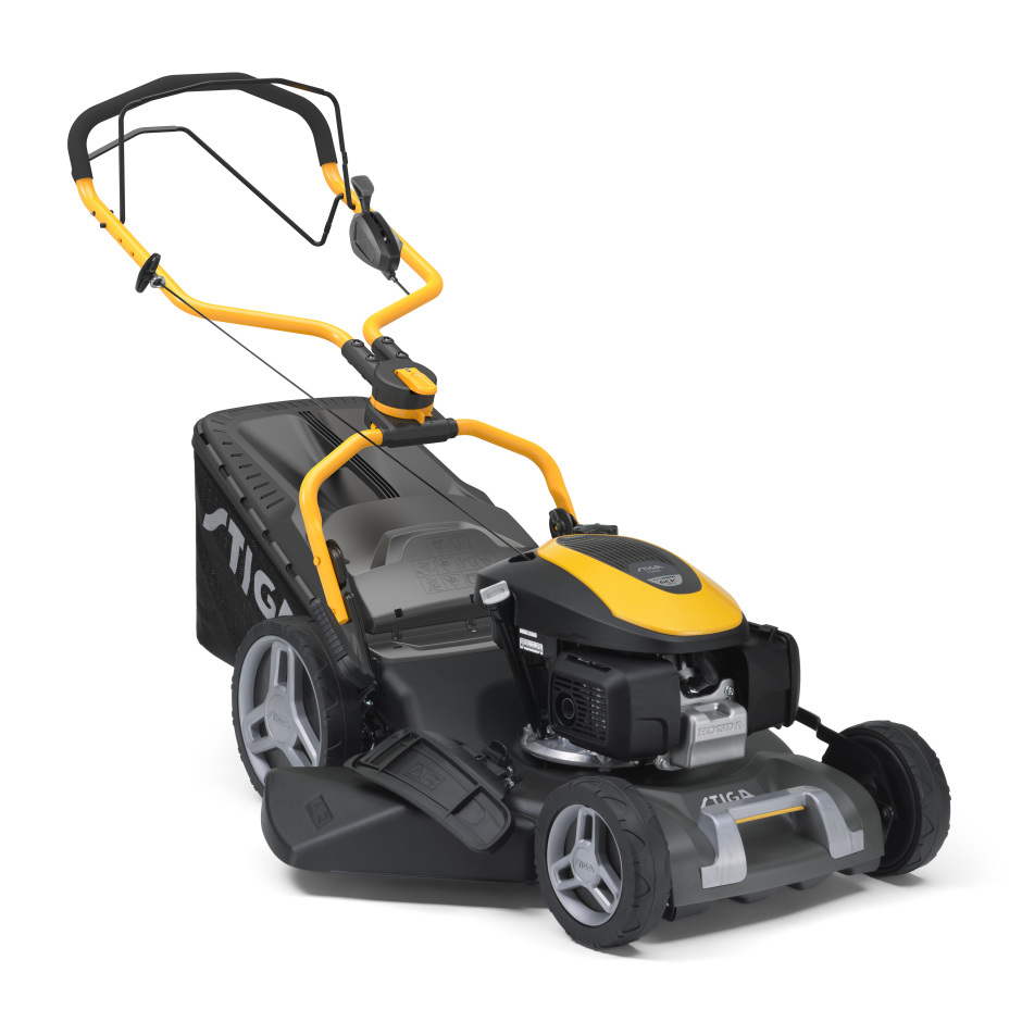 Stiga Combi 753 V 4-in-1 Variable-Speed Petrol Lawnmower (with Honda Engine)