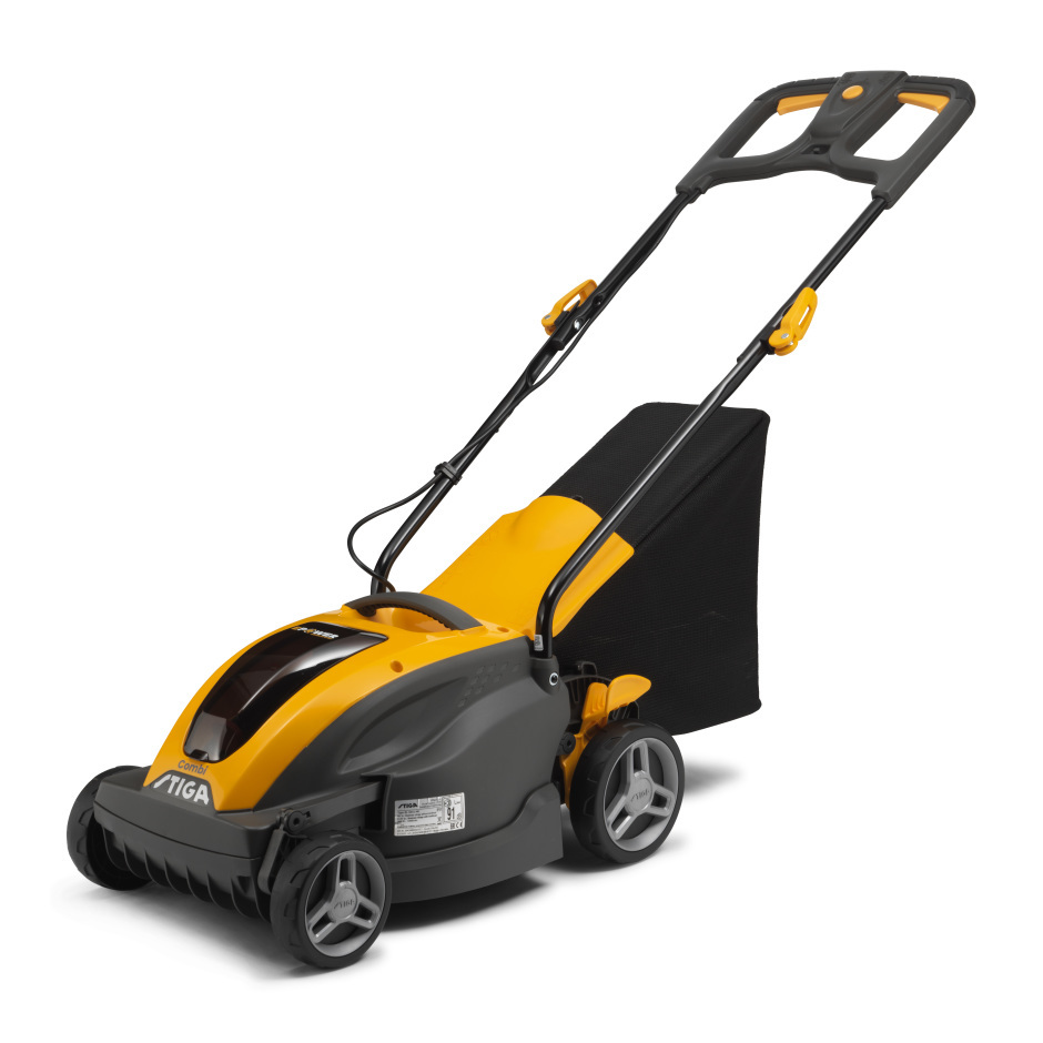 Stiga Combi 336e KIT 48v 3-in-1 Hand-Propelled Cordless Lawnmower (Inc. Battery & Charger)