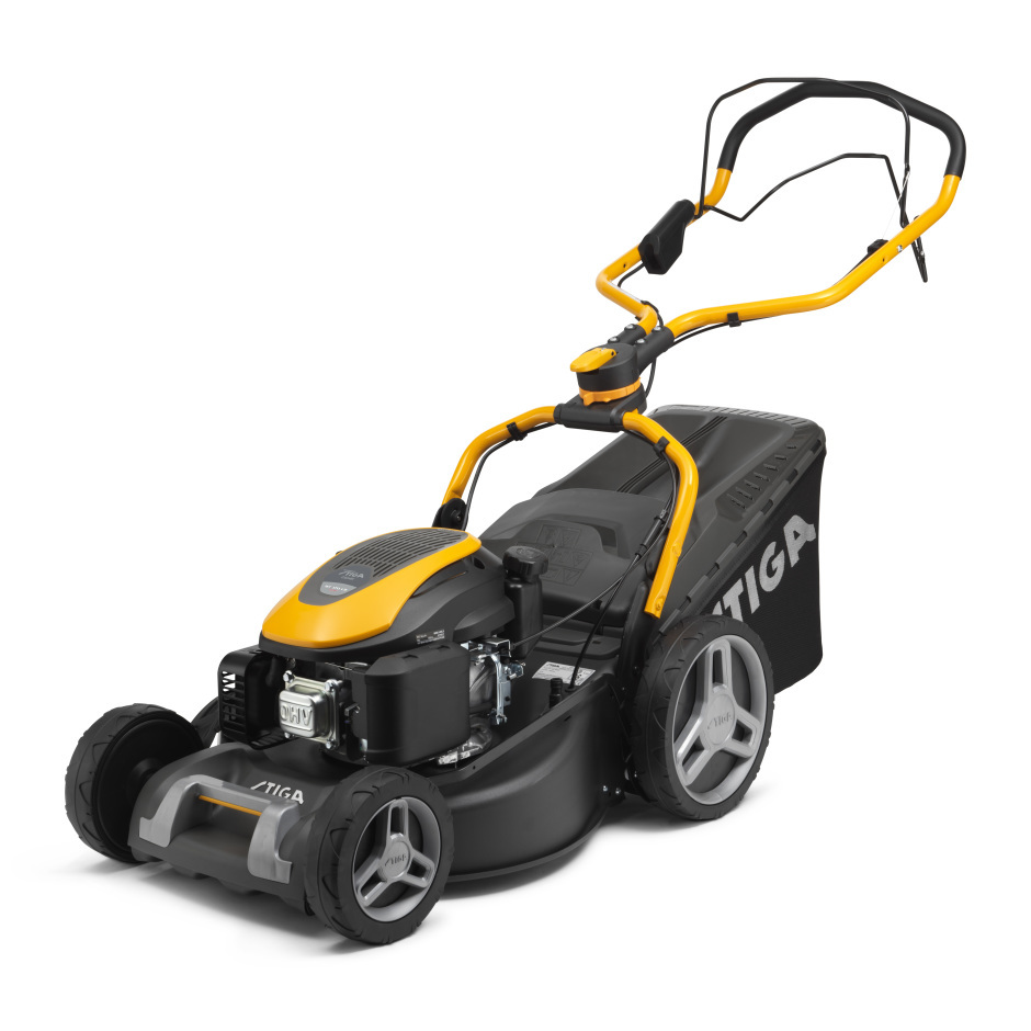Stiga Combi 753 SE 4-in-1 Self-Propelled Petrol Lawnmower with Electric Start