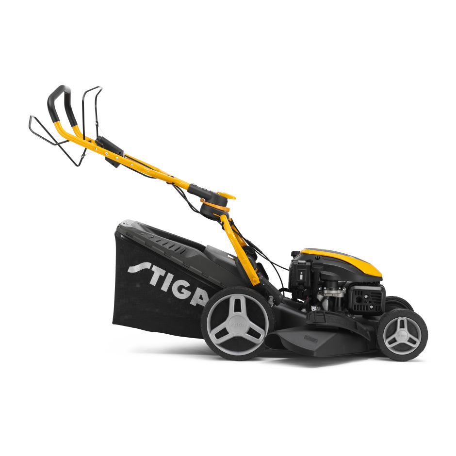 Stiga Combi 753 SE 4-in-1 Self-Propelled Petrol Lawnmower with Electric Start
