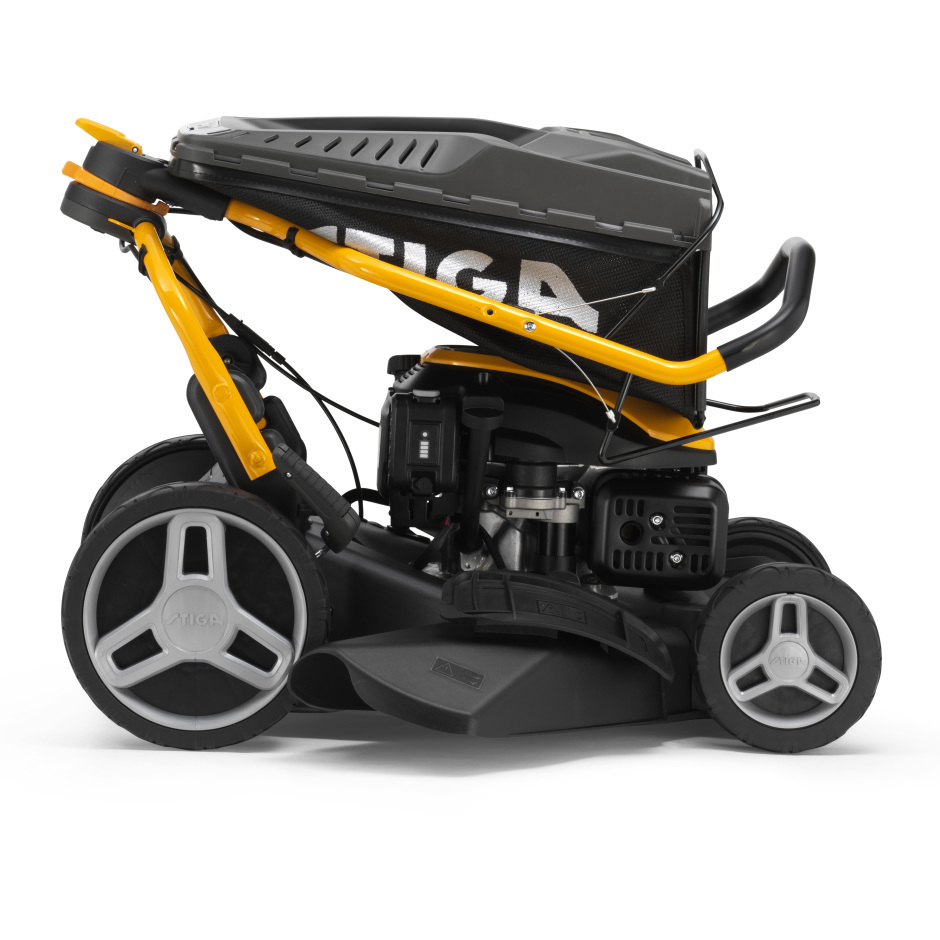 Stiga Combi 753 SE 4-in-1 Self-Propelled Petrol Lawnmower with Electric Start