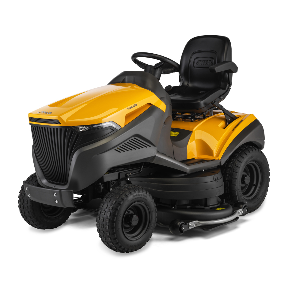 Stiga Tornado 9121 W Side-Discharge V-Twin Garden Tractor with Hydrostatic Drive