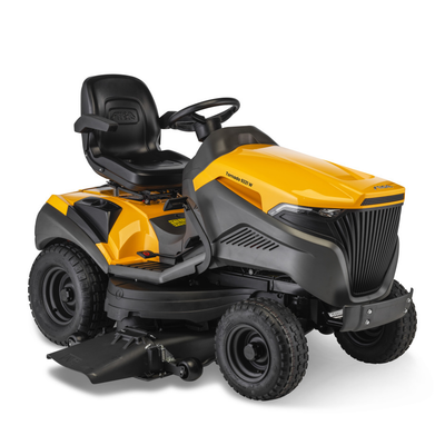 Stiga Tornado 9121 W Side-Discharge V-Twin Garden Tractor with Hydrostatic Drive