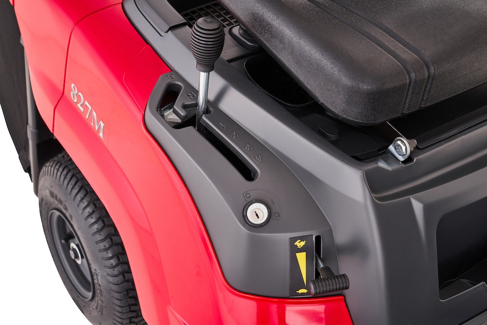 Mountfield 827M Compact Rear-Collect & Side-Discharge Ride-On Mower with Manual Drive