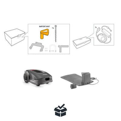 Stiga A8 Wire-Free Robotic Lawnmower — Up to 800m², GPS-RTK Navigation