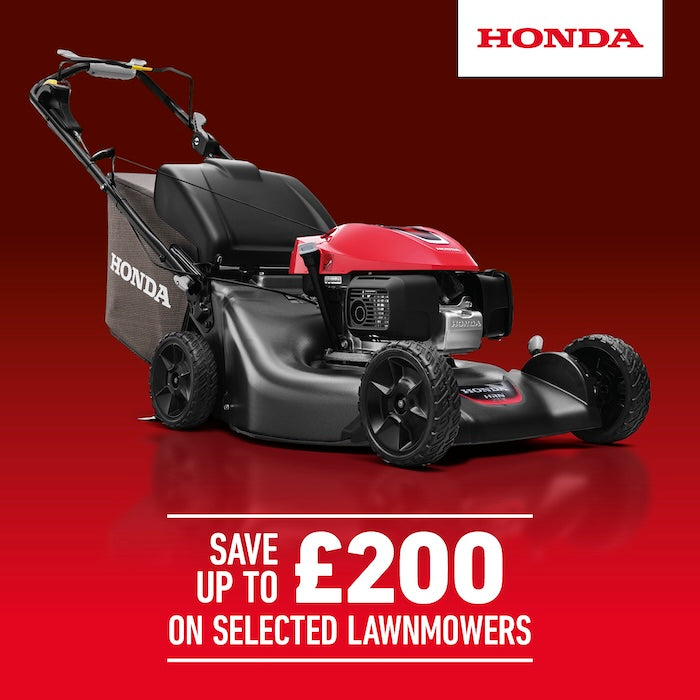 Honda HRX 537 HY Self-Propelled Petrol Lawnmower — 53cm, Hydrostatic, Versamow