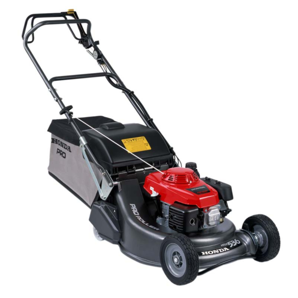 Honda HRH 536 QX Self-Propelled Rear-Roller Petrol Lawnmower — 53cm, Striped Finish