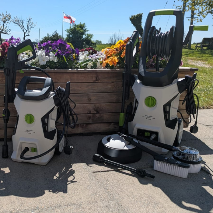 Spectrum LPW1600 Electric Pressure Washer — 1600W, 130 Bar