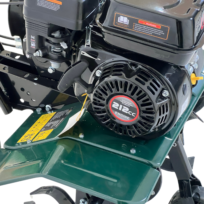 Spectrum TG60FTTR Front-Tine Petrol Cultivator — 212cc, 7HP, 30/60cm Adjustable Width