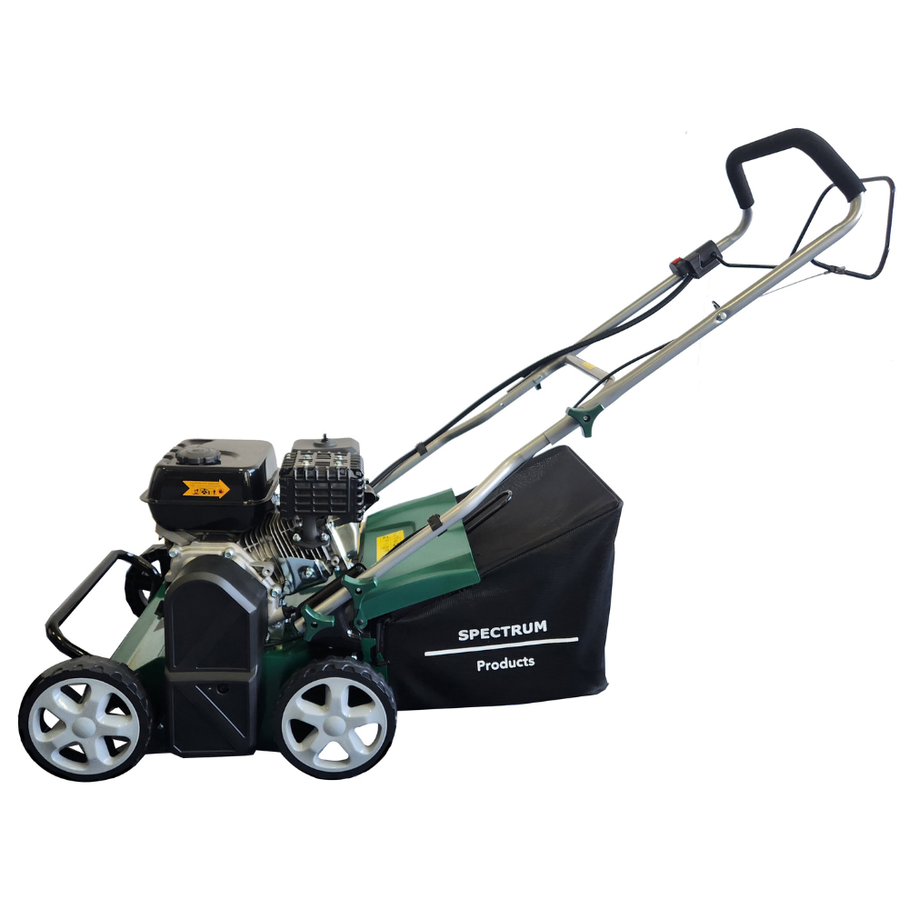 Spectrum KT400-3 Pro 3-in-1 Petrol Lawn Scarifier/Aerator/Sweeper-Groomer