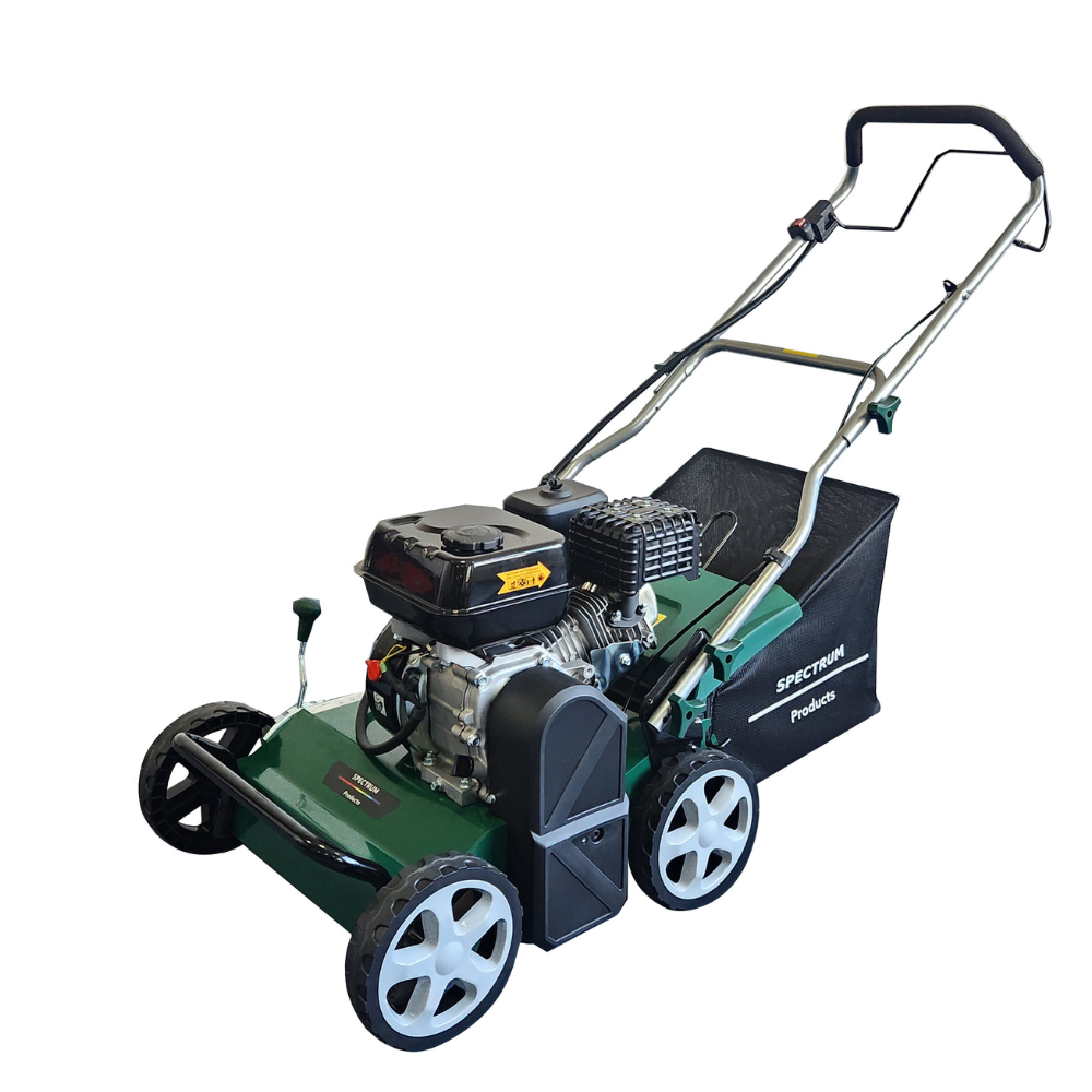Spectrum KT400-3 Pro 3-in-1 Petrol Lawn Scarifier/Aerator/Sweeper-Groomer