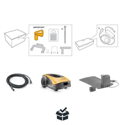 Stiga A1500 Wire-Free Robotic Lawnmower — Up to 2,500m², GPS-RTK, Multi-Zone