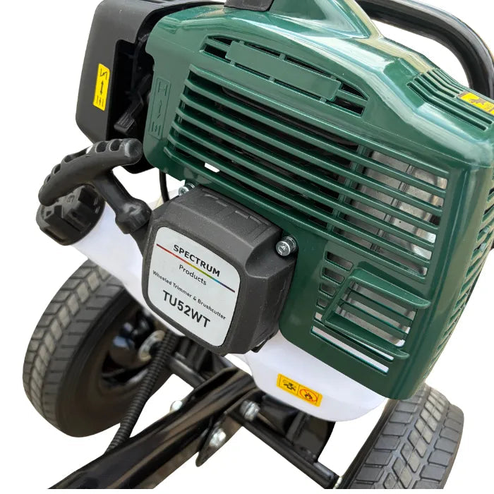 Spectrum TU52WT 52cc Wheeled Petrol Trimmer & Brushcutter