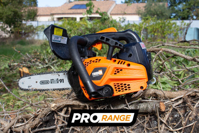 Feider PRO 25 Top-Handle Petrol Arborist's Chainsaw Kit (25cm Guide Bar)