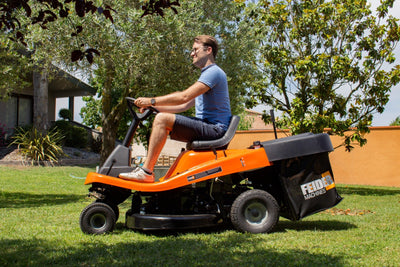 Feider FRT75BS125  Rear-Collect Ride-On Mower with Manual Drive & Briggs Engine
