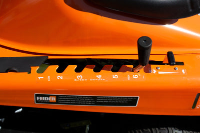 Feider FRT75BS125  Rear-Collect Ride-On Mower with Manual Drive & Briggs Engine