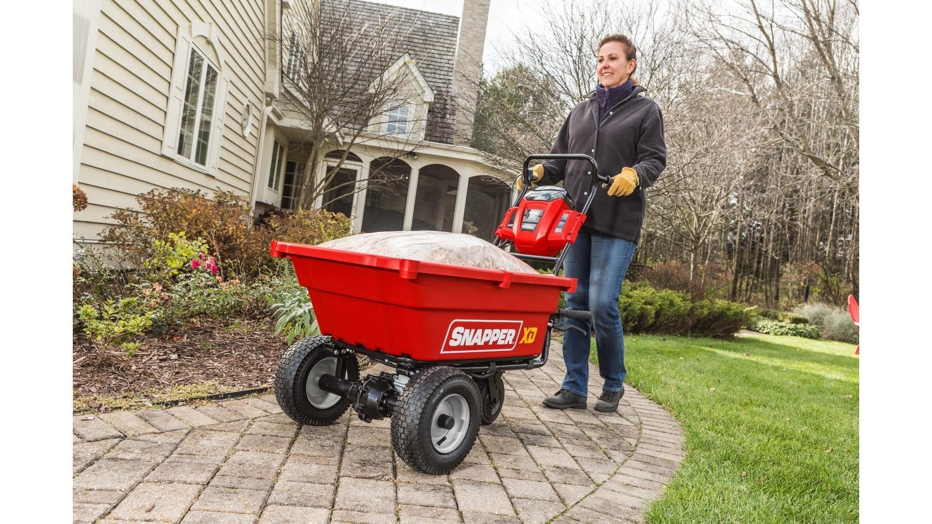 Snapper ESXDUC 82v Battery-Powered Electric Wheelbarrow (Machine Only)