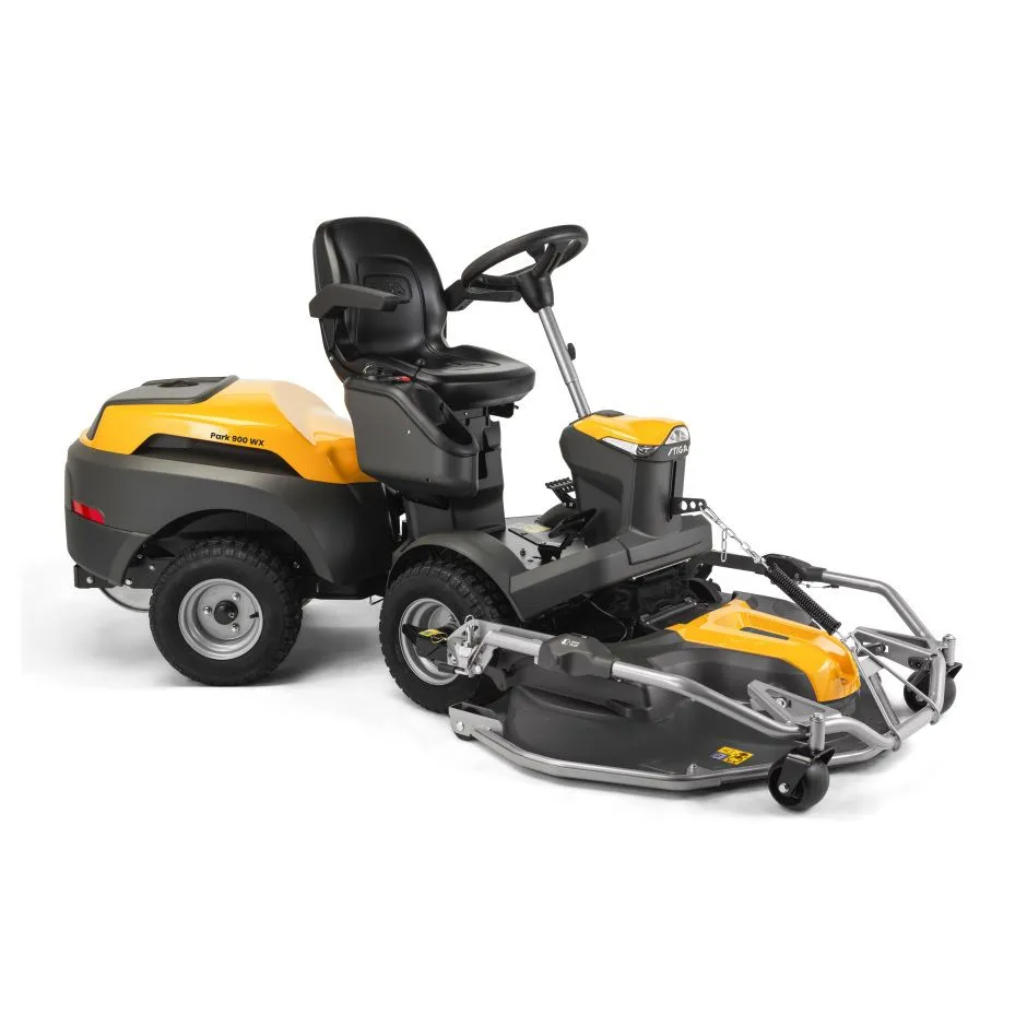 Stiga Park 900 WX 4WD V-Twin Front-Cut Ride-On Lawnmower Including Combi Pro 125 QF Deck