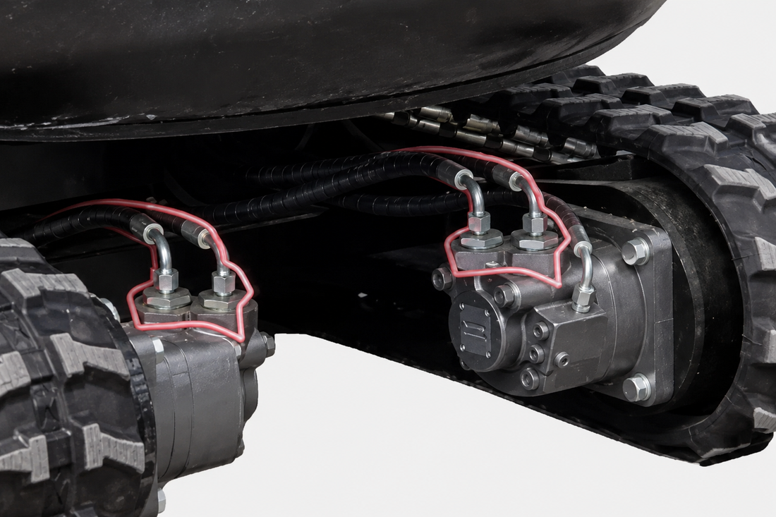 Oil drain pipes