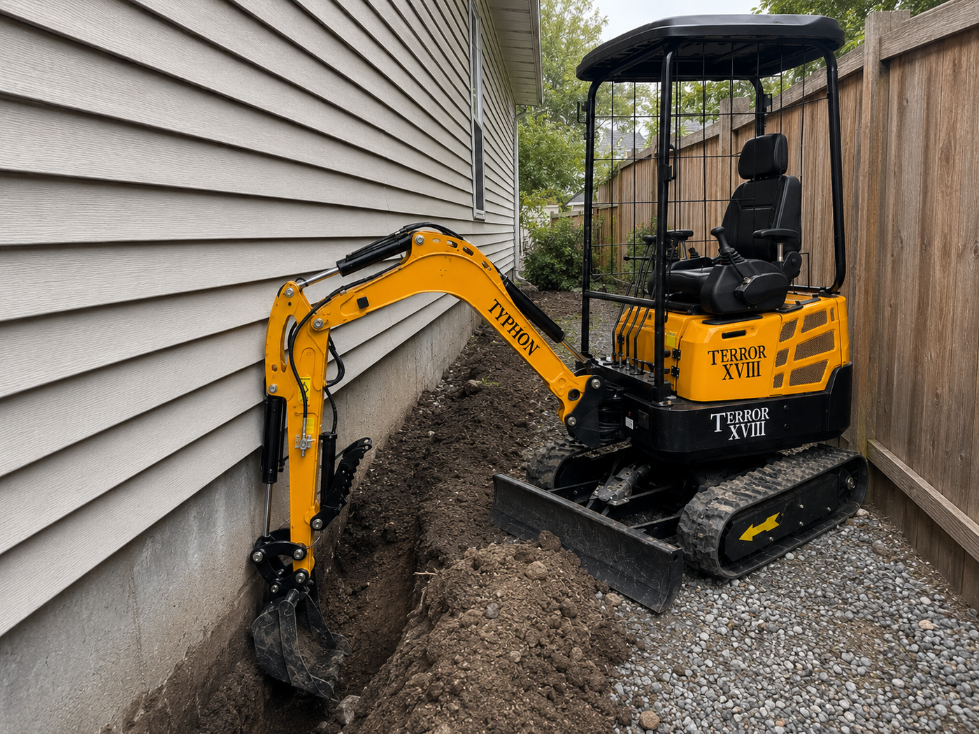 Tight-space work